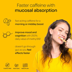 Graphic showing nano-hydroxyapatite (nHa) with caffeine and B12