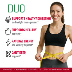 Duo Keto ACV Gummies bottle