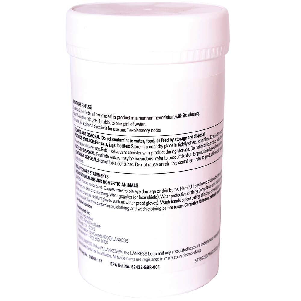 Livestock facilities sanitation using Virkon S