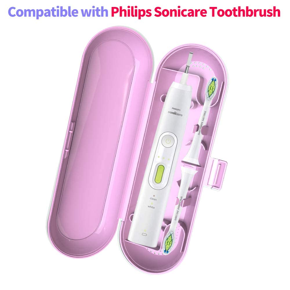 Durable and lightweight travel case suitable for Philips Sonicare handles under 19 cm