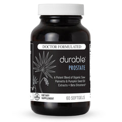 Durable Prostate bottle front view