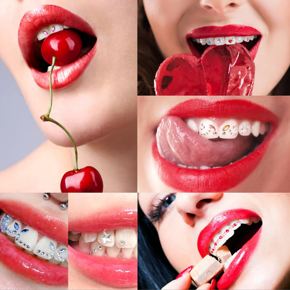 Durable crystal tooth gems for long-lasting wear