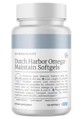 Big Bold Health Dutch Harbor Omega Maintain Softgels with 500mg omega-3s (EPA, DHA, DPA) in triglyceride form.