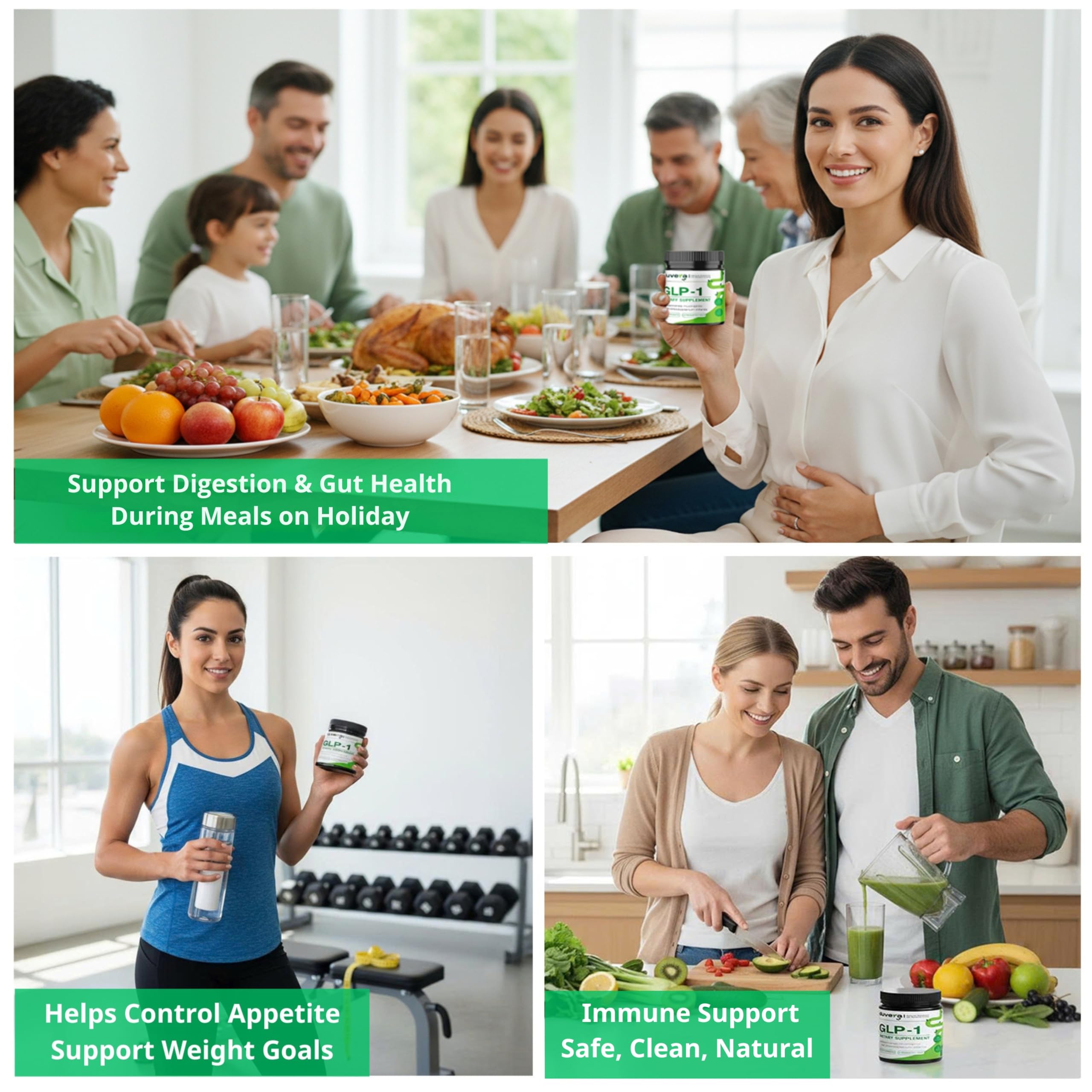 Duvera Akkermansia probiotic GLP-1 capsules with delayed-release protect gut delivery