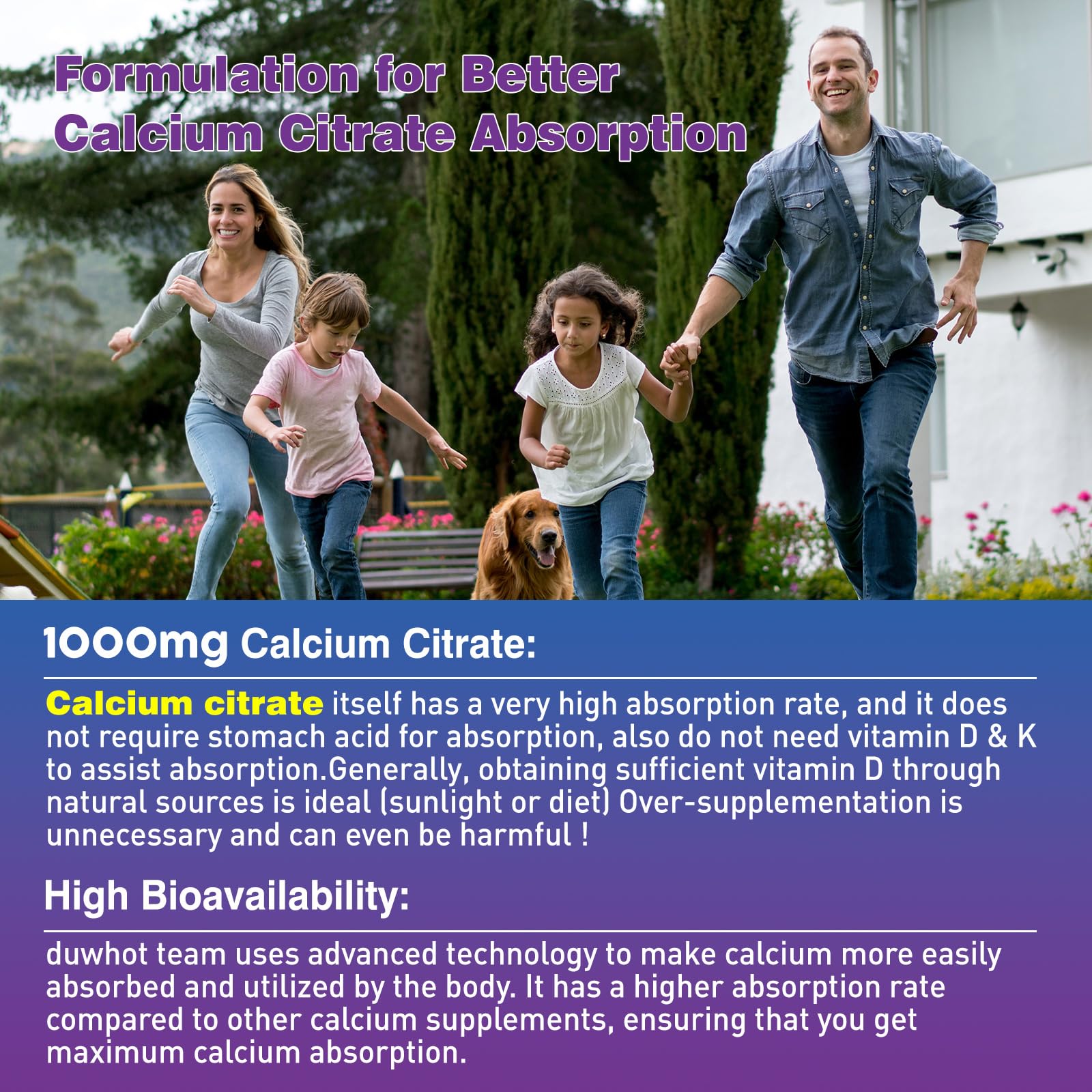 Calcium citrate gummy showing texture and color