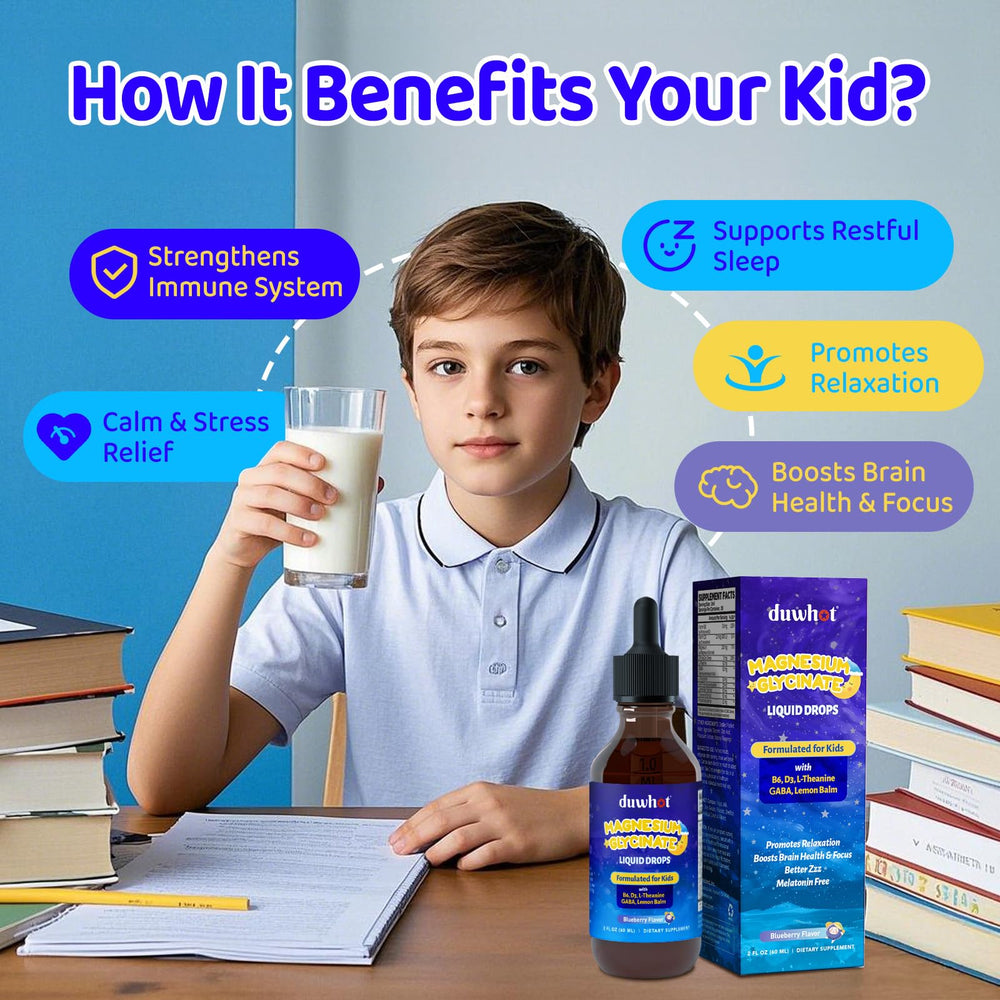 Dosing illustration showing how to give drops to a child