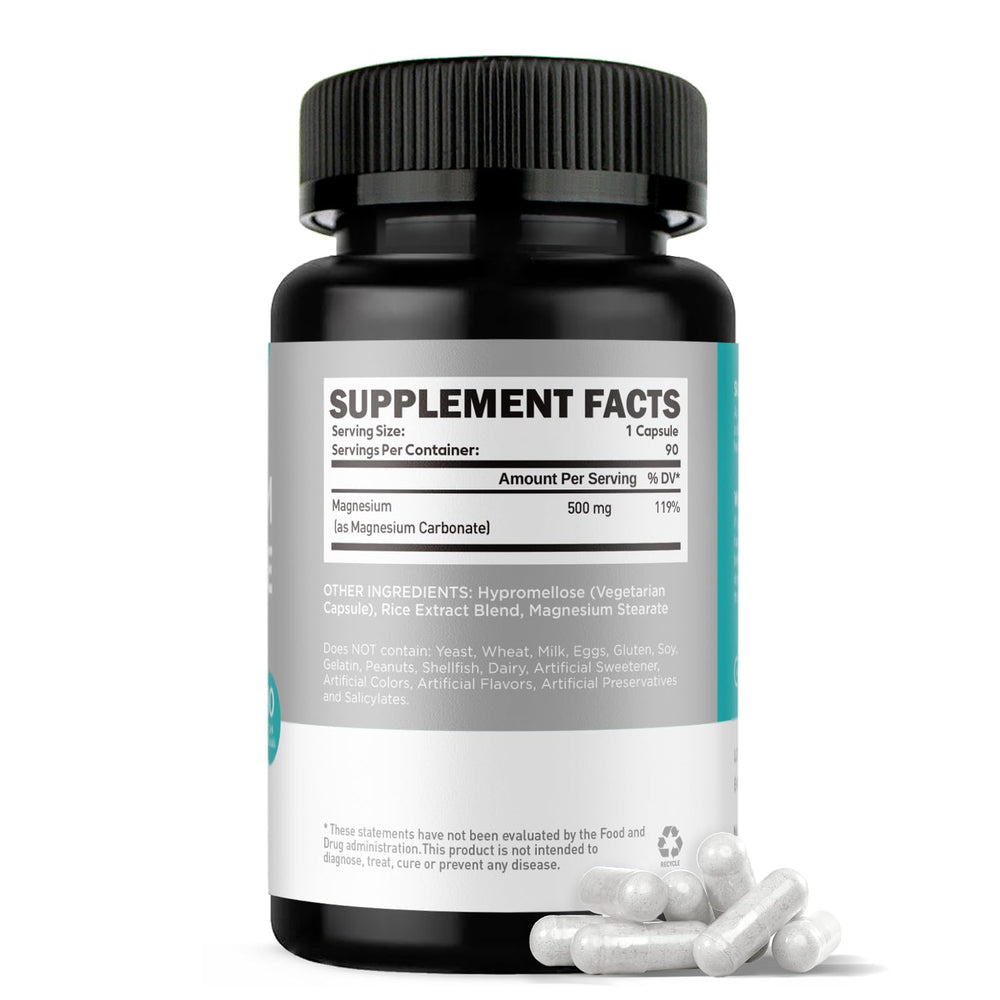 Duwhot Magnesium Carbonate packaging and labeling