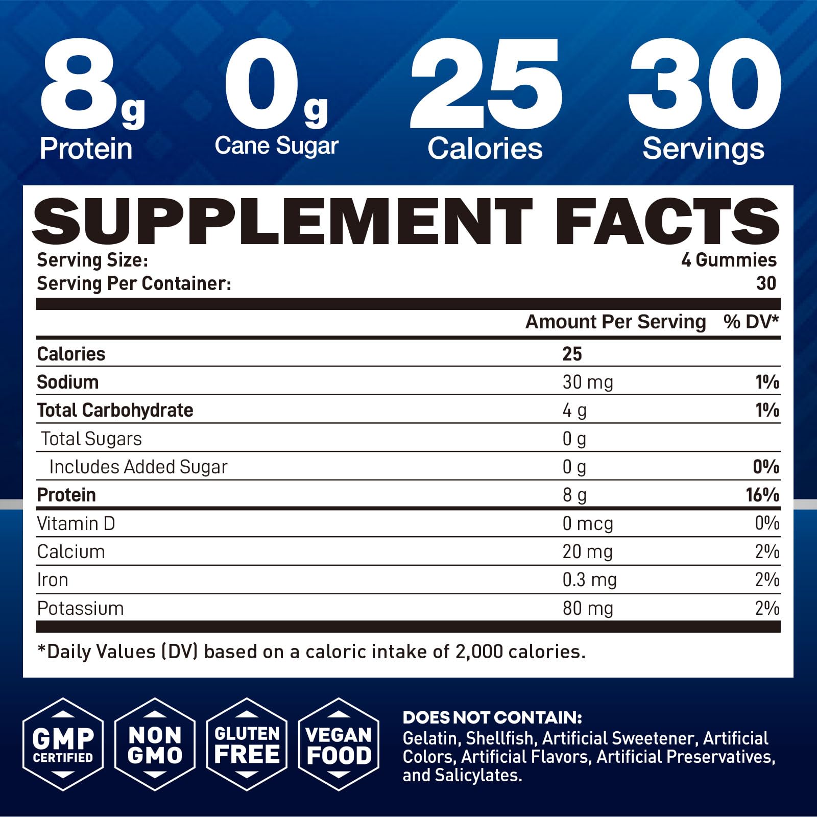 duwhot Whey Protein Gummies lemon bag showcases travel-friendly protein on the go.