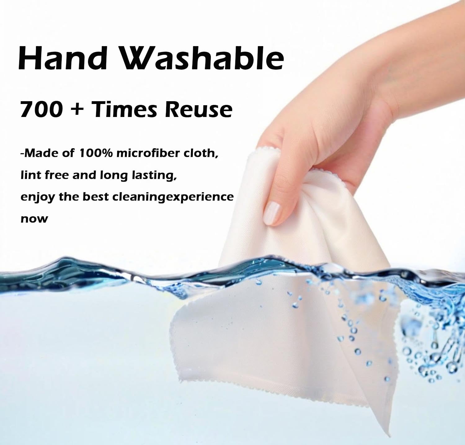 Microfiber cloth cleaning phone and screen safely