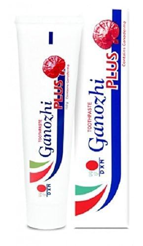 Toothpaste tube with ingredients layout