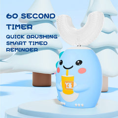 Two soft traditional brush heads for kids