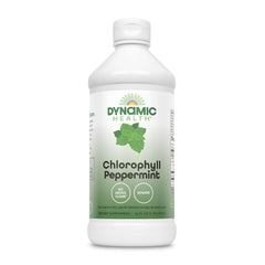 Dynamic Health Chlorophyll Peppermint 100 mg bottle front view
