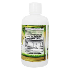 Dynamic Health Goji Gold Juice ingredients panel emphasizes organic, 100% juice without fillers.