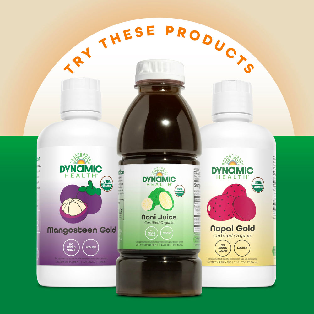 Dynamic Health Healthy Blend kosher and halal certifications displayed on label