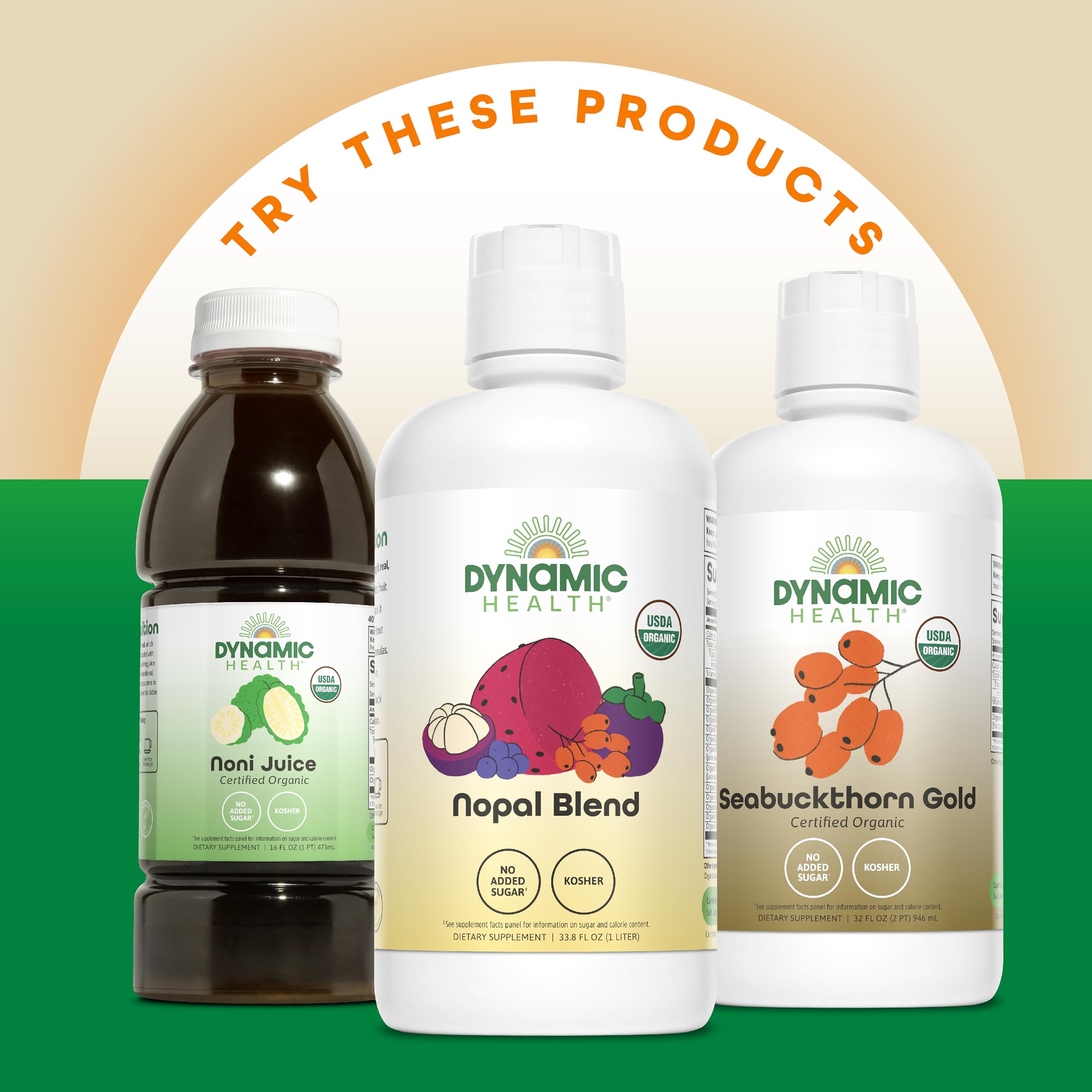 Dynamic Health Mangosteen Gold packaging emphasizes gluten-free, vegan, and kosher certifications.