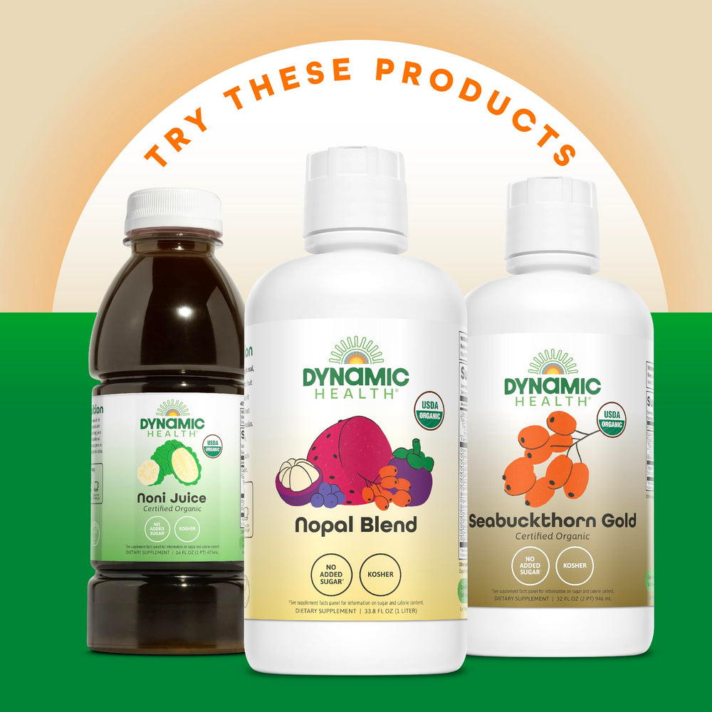 Dynamic Health Mangosteen Gold packaging emphasizes gluten-free, vegan, and kosher certifications.