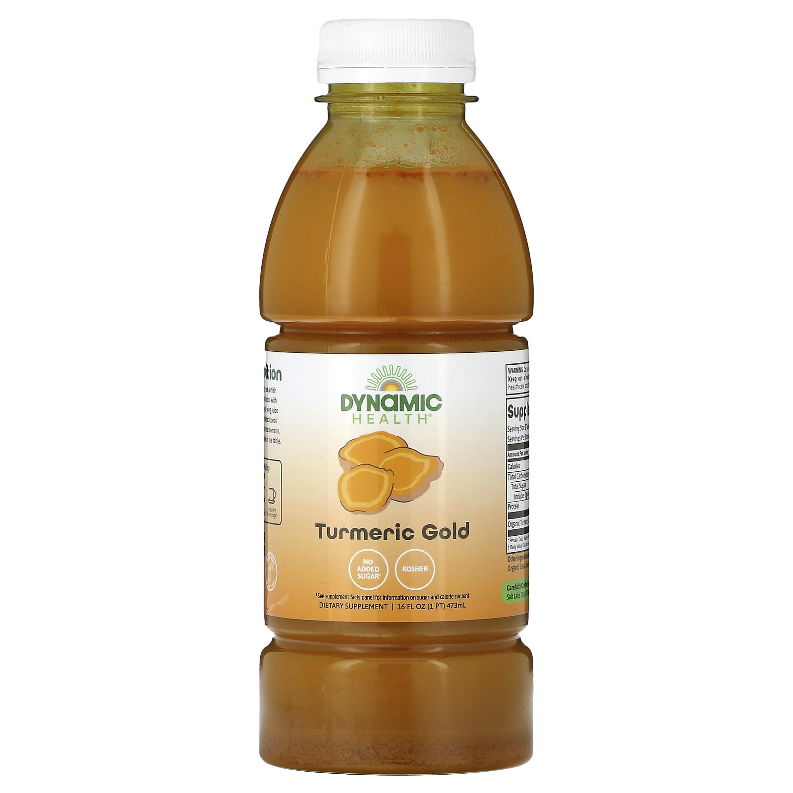 Dynamic Health Turmeric Gold bottle front view