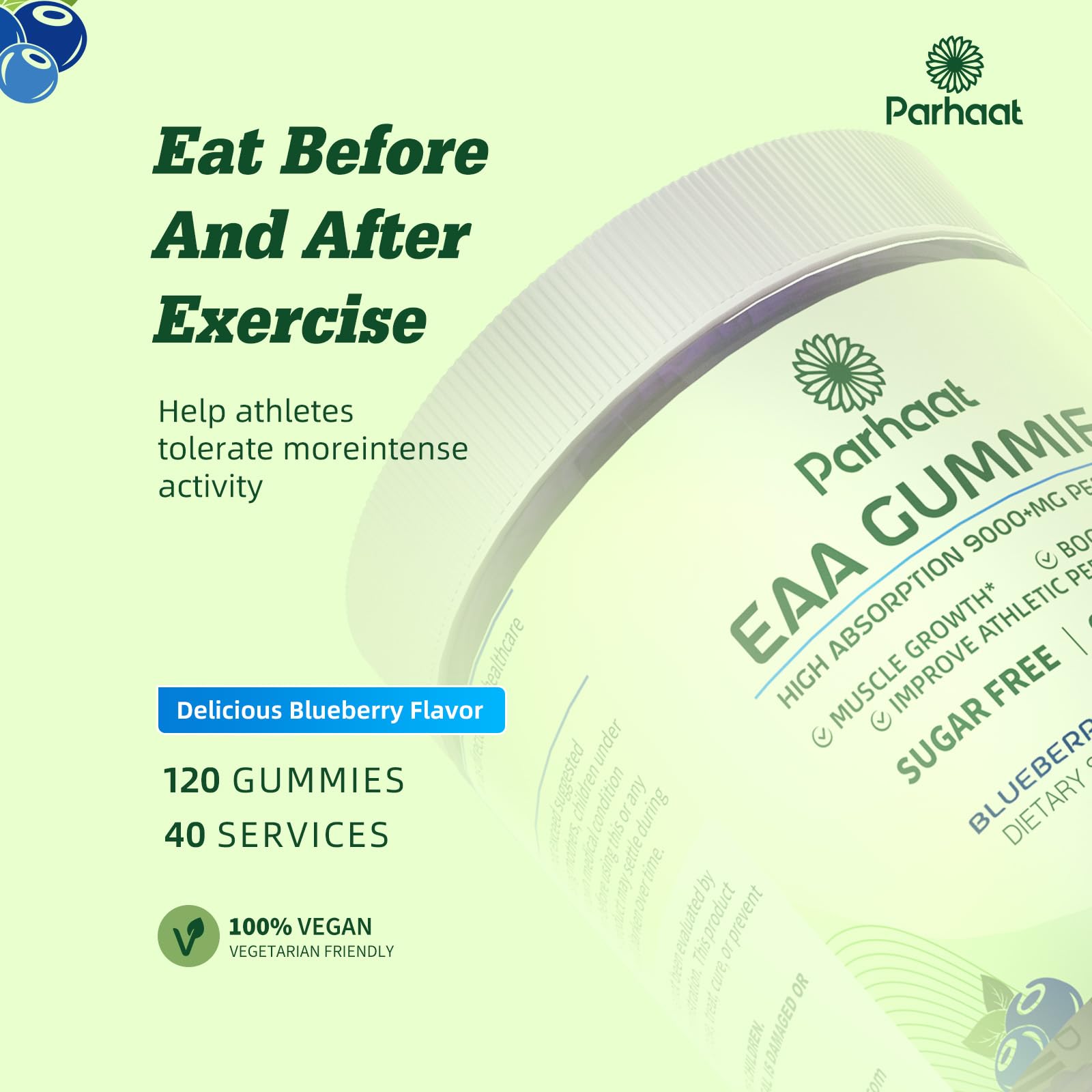 BCAA blend in the EAA Gummies