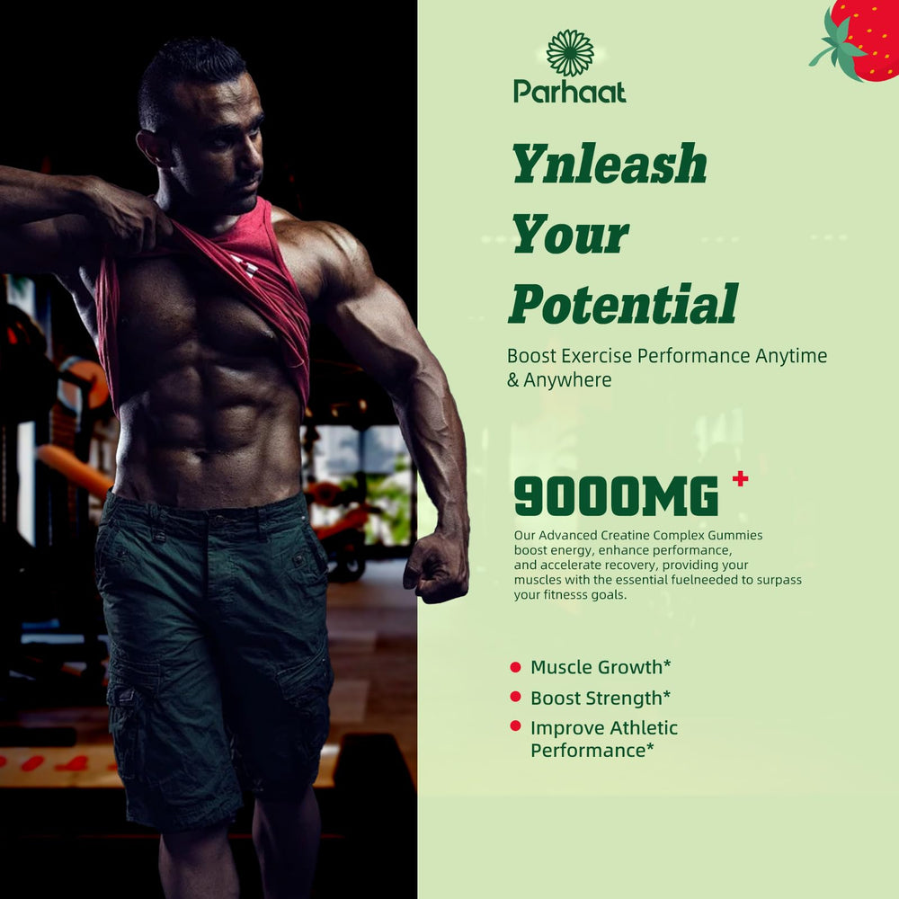 Nutrition facts panel of EAA Gummies Strawberry