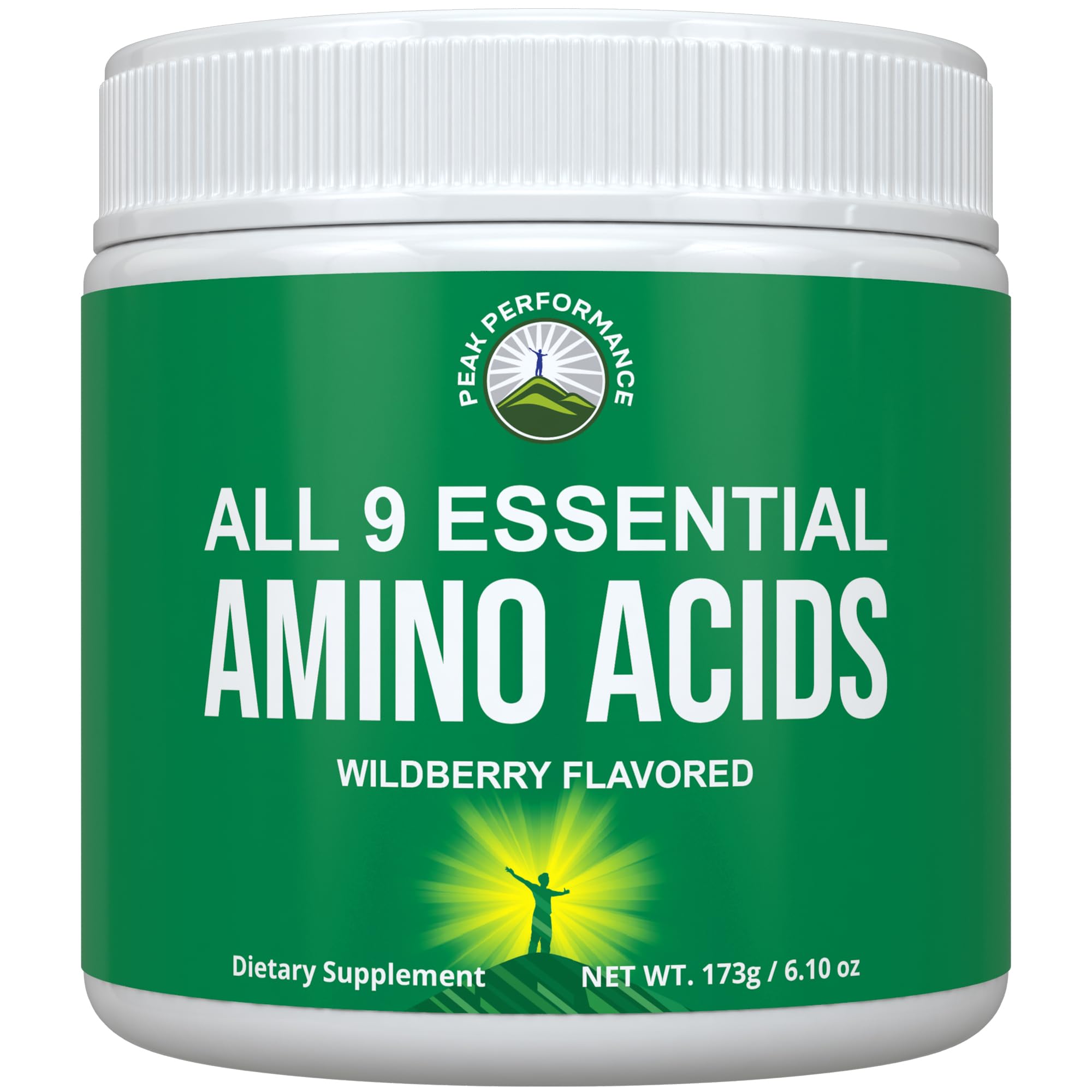 All 9 Essential Amino Acids Powder Wildberry front view