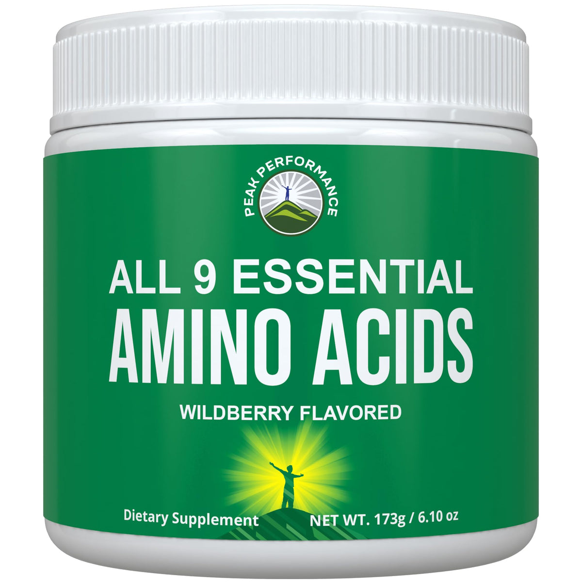 All 9 Essential Amino Acids Powder Wildberry front view