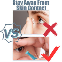 Close-up of food-grade silicone suction cup on lens remover