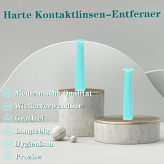 Safe suction cup remover for hard lenses