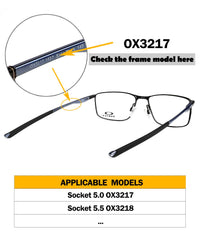 Includes 1 pair of black earsocks for Oakley frames