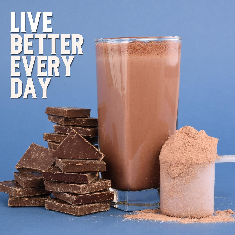 Earth Fed Muscle Nocturnal Casein ingredients cacao vanilla highlight clean flavor and no artificial sweeteners.