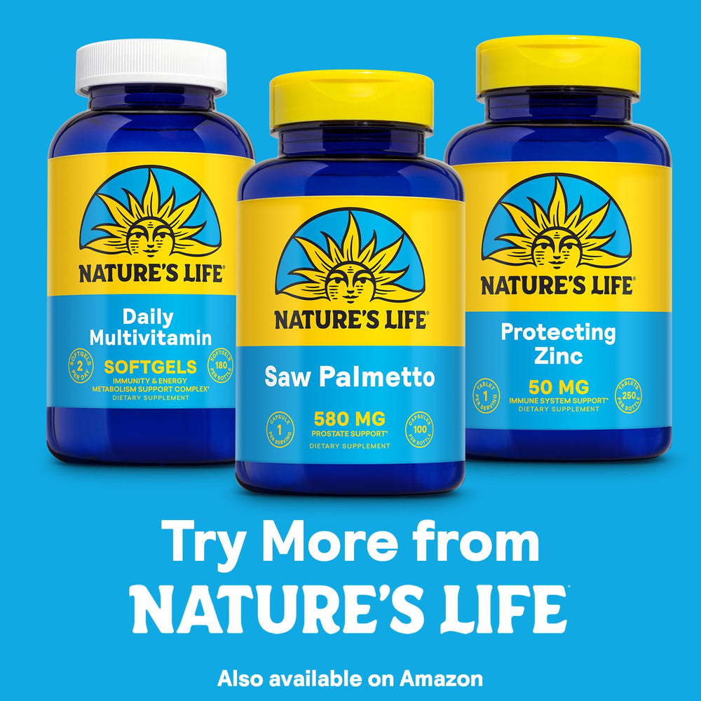 Nature's Life supports environmental causes with 1% for the Planet
