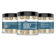 Bottle label showing 'Encapsulated in USA'