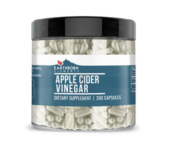 Earthborn Elements Apple Cider Vinegar Capsules bottle label