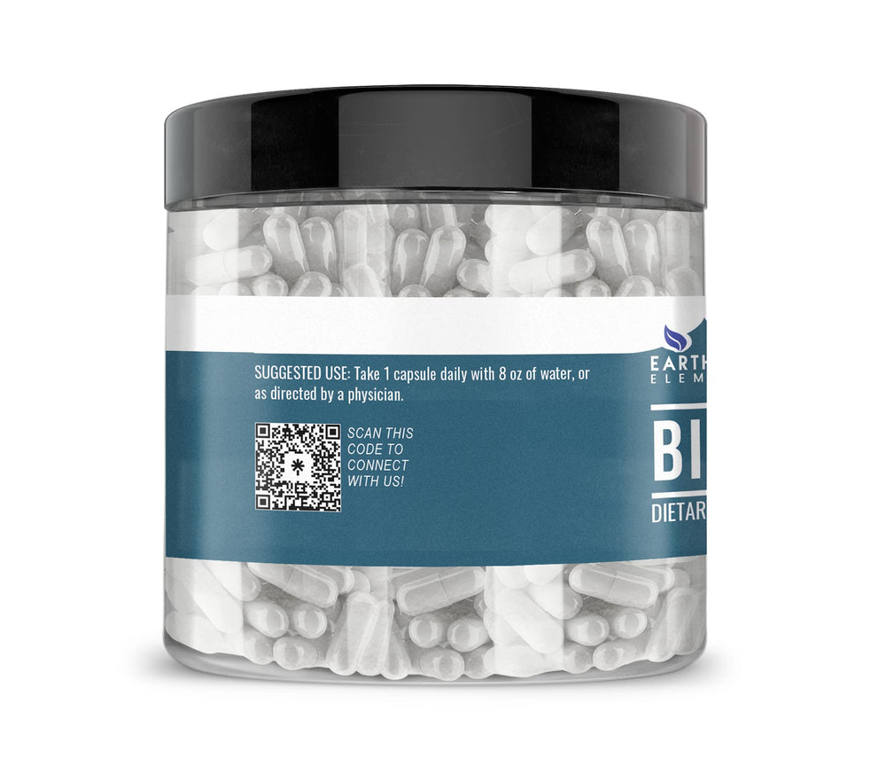 Close-up of Earthborn Elements Bicarb Blend capsules