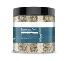 Capsules close-up of Earthborn Elements Brewer's Yeast