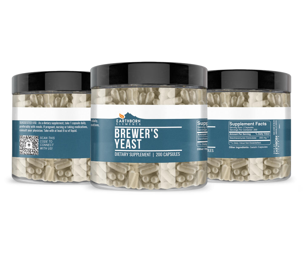 No additives or fillers shown for Earthborn Elements Brewer's Yeast