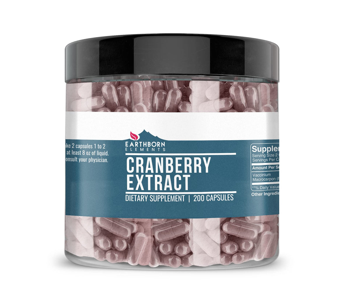 Earthborn Elements Cranberry Extract bottle front