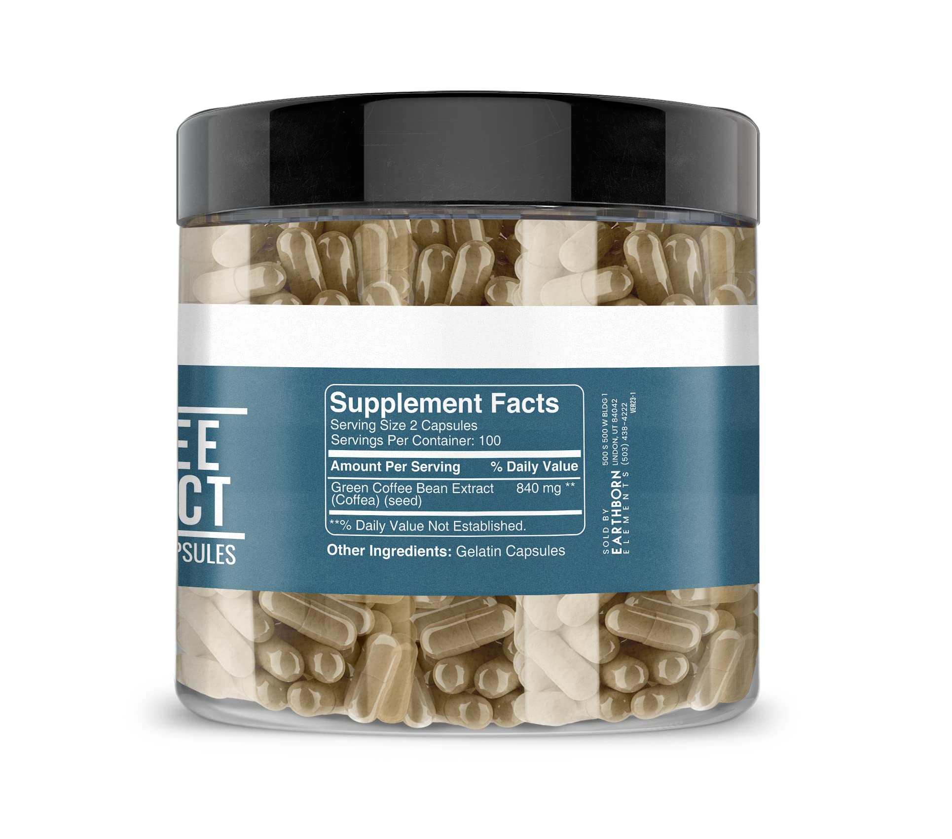 Label showing Pure & Undiluted with no additives