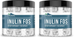 Earthborn Elements Inulin FOS 200 Capsules Pack of 2 bottles