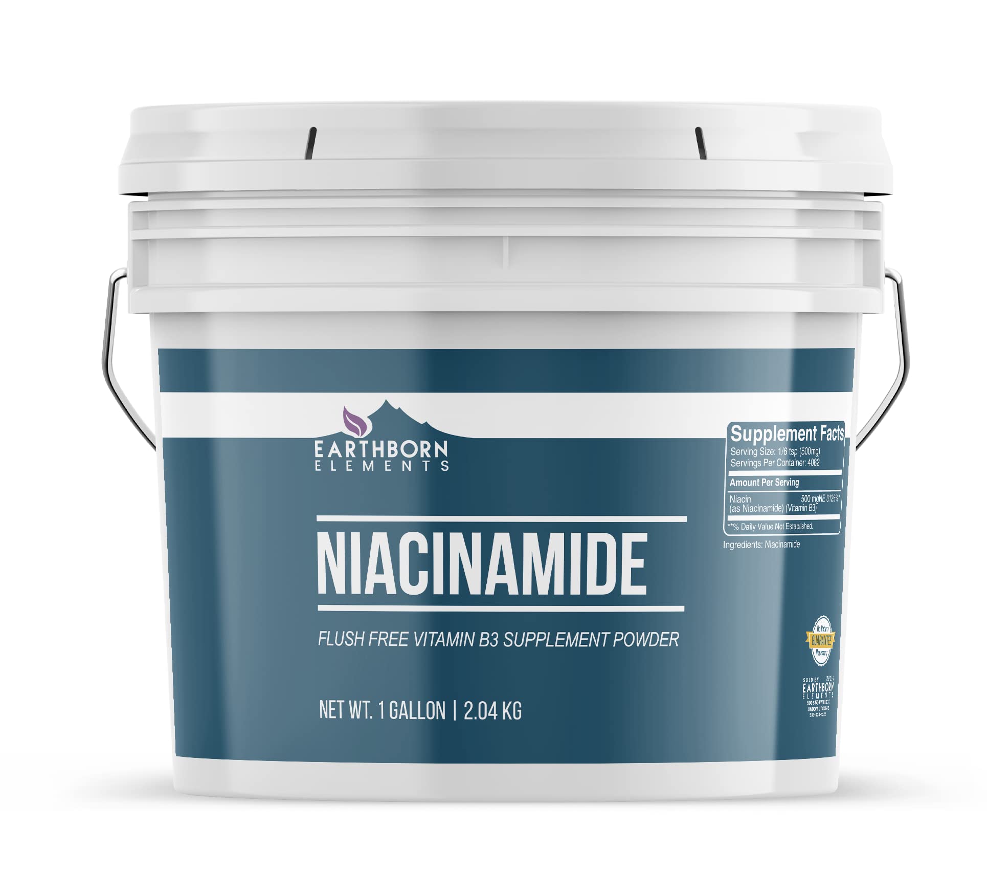 Earthborn Elements Niacinamide 1 Gallon container