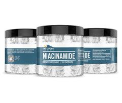 USA-encapsulated Niacinamide production label