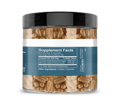 Bottle of Earthborn Elements Turmeric & Moringa 200 capsules