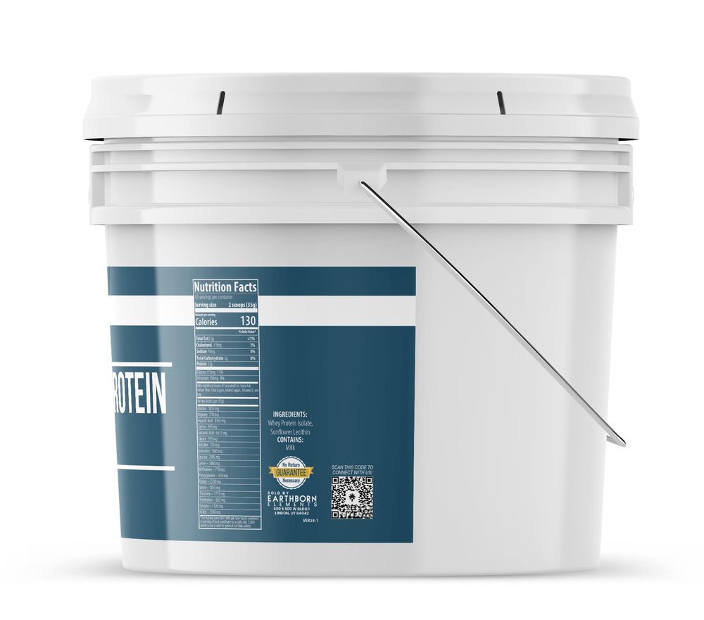 Nutrition: 32 g protein per serving