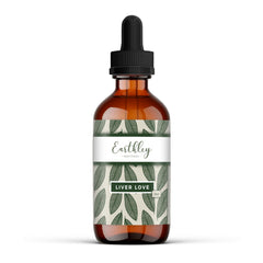 Earthley Wellness Liver Love bottle front shows daily liver-support herbal blend.