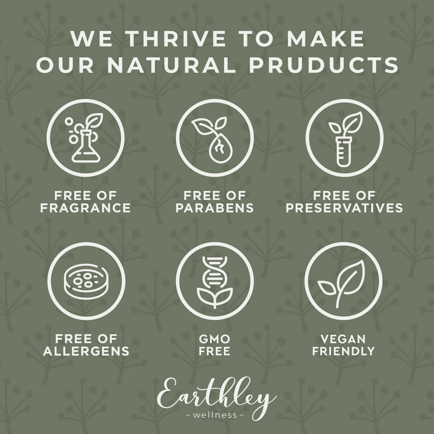 Earthley Wellness Liver Love ingredients scene shows five organic herbs.
