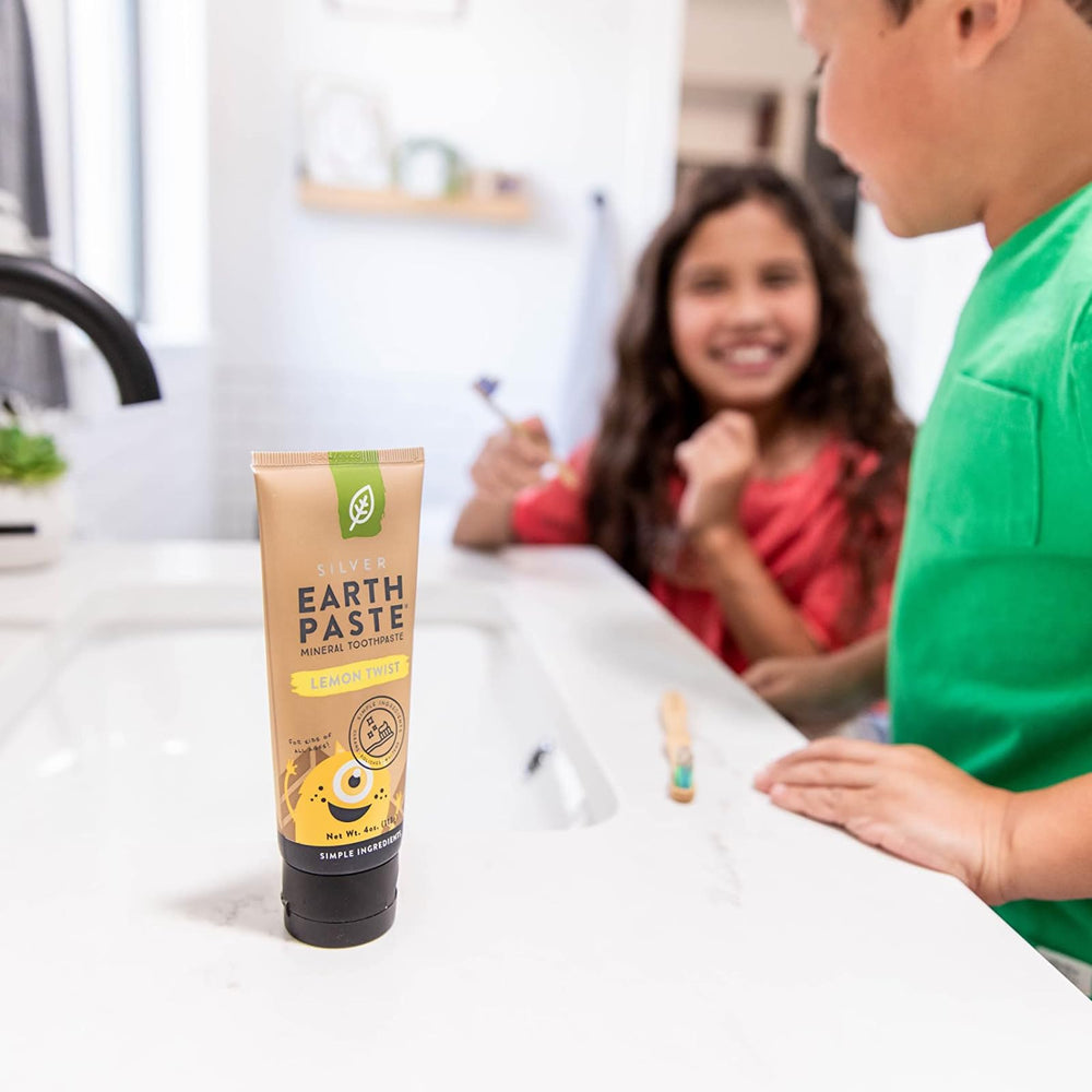 Toothpaste texture showing mud-like consistency