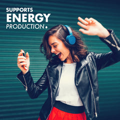 Back label with supplement facts and directions