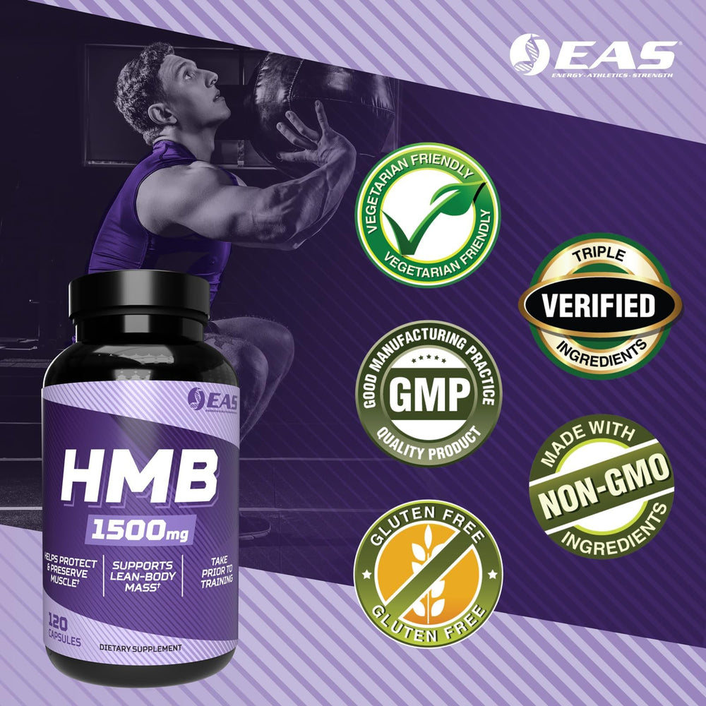 Soft capsules of EAS HMB 1500mg