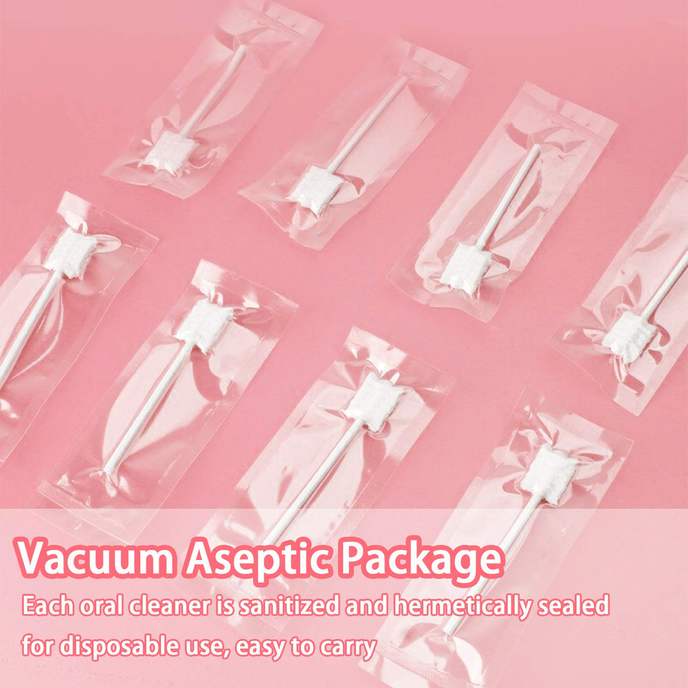 Includes 42 disposable pieces and a free finger toothbrush