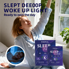 Person applying patch before bed