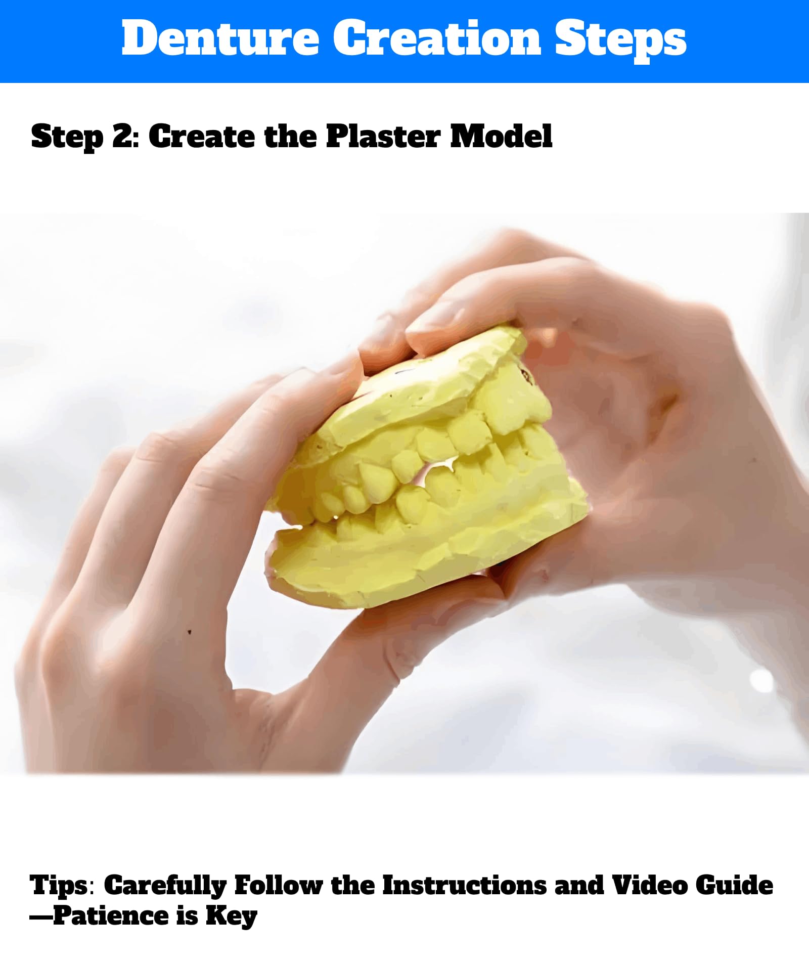 Easy at-home dental care kit – simple setup